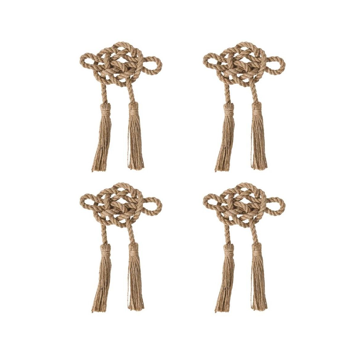 Mystic Knot 4 Napkin Rings - Thumbnail 4