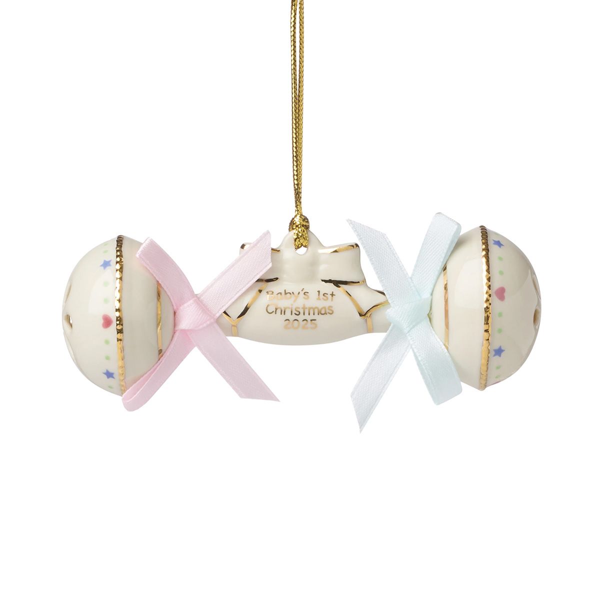 2025 Baby's 1st Christmas Rattle Ornament