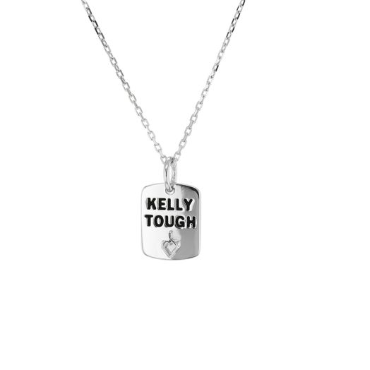 Hunter's Hope Sterling Silver 'Kelly Tough' Pendant Necklace