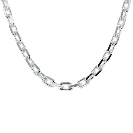 Sterling Silver 20" Cable Link Chain
