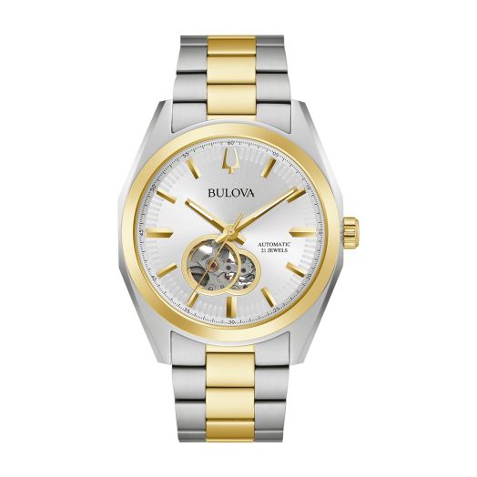 Two-tone stainless steel watch