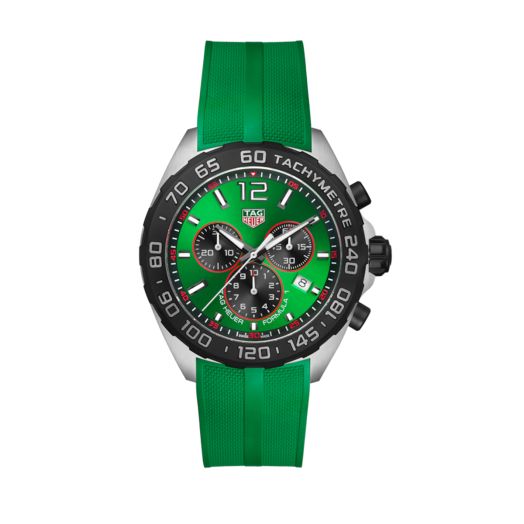 Green Tag Heuer watch