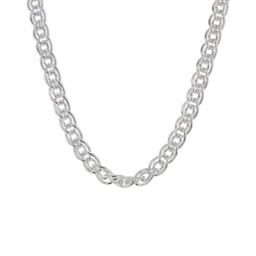 Sterling Silver Thin Link Chain Necklace
