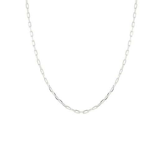 Sterling Silver 18" Paperclip Chain Necklace, 2.0MM
