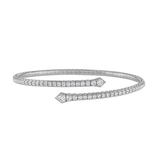 Diamond wrap bracelet