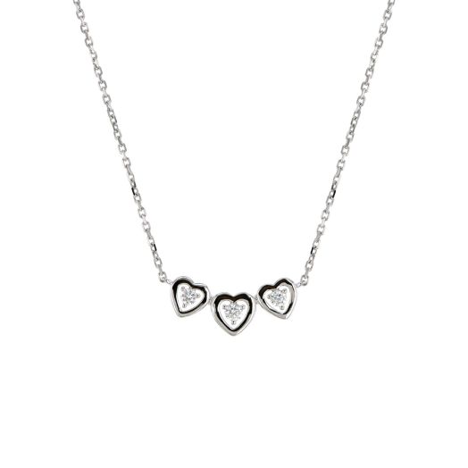 Triple heart necklace