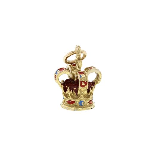 Pre-Loved Collection 14K Yellow Gold Crown Charm
