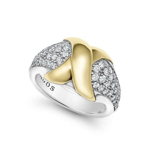 Dome X diamond ring