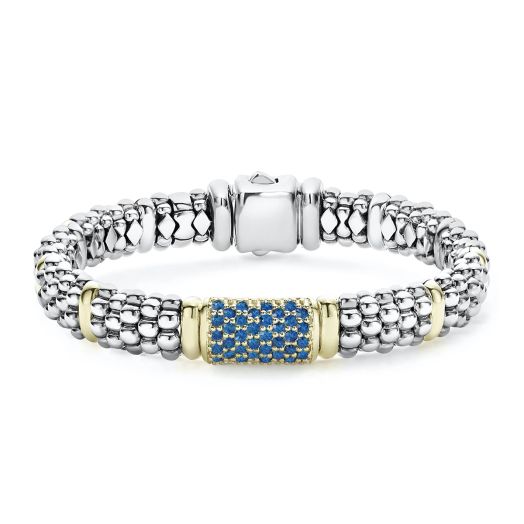 LAGOS Blue Sapphire Caviar Bracelet