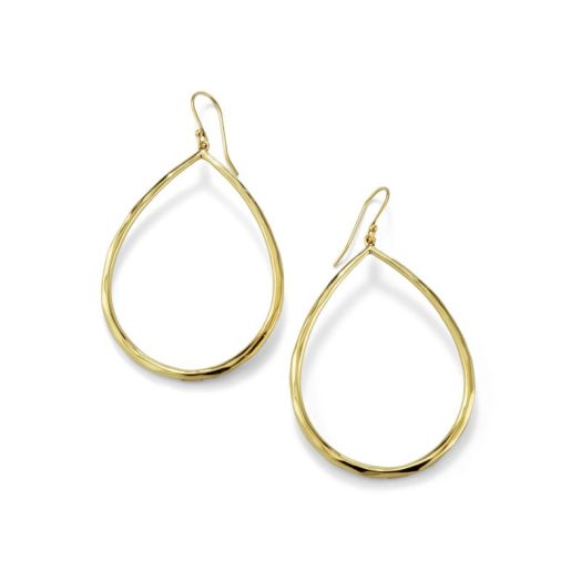 Ippolita Classico Large Faceted Teardrop Earrings, 18K Yellow Gold
