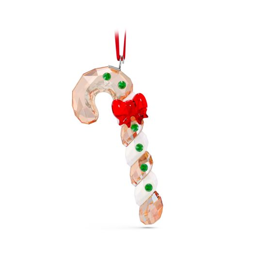 Gingerbread candy cane ornament