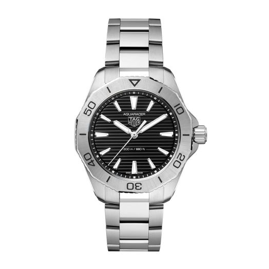 Tag Heuer Aquaracer 20mm Quartz Watch, Black Dial