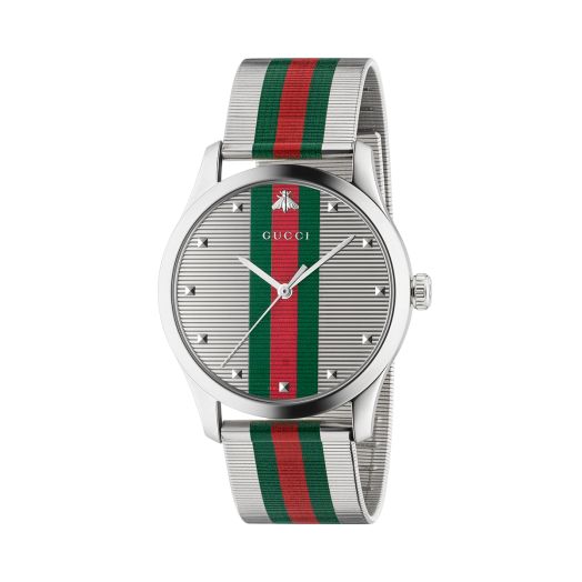Gucci red and green watch