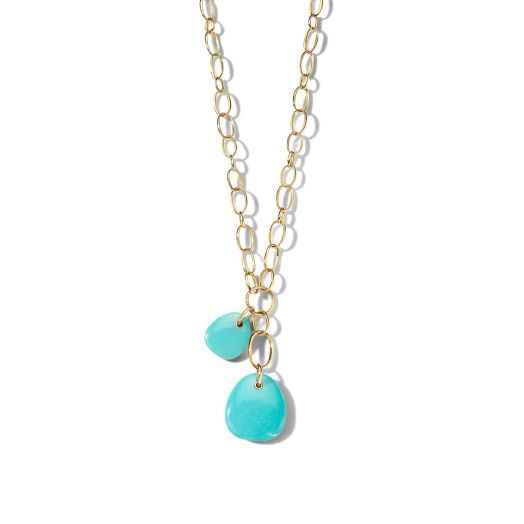 Turquoise dangle necklace