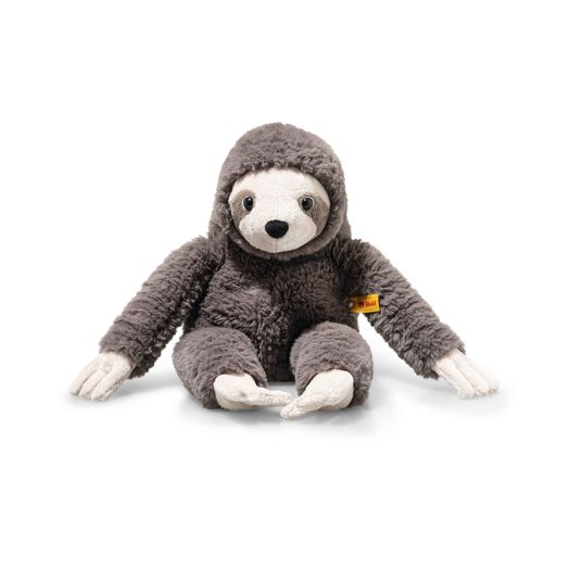 grey stuffed animal sloth