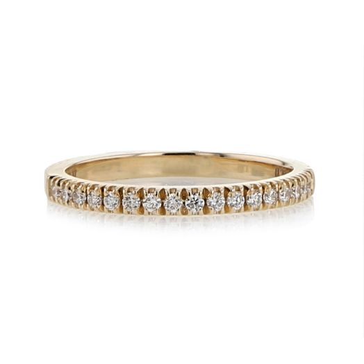 Delicate Diamond Ring, 14K Yellow Gold, TWT.20