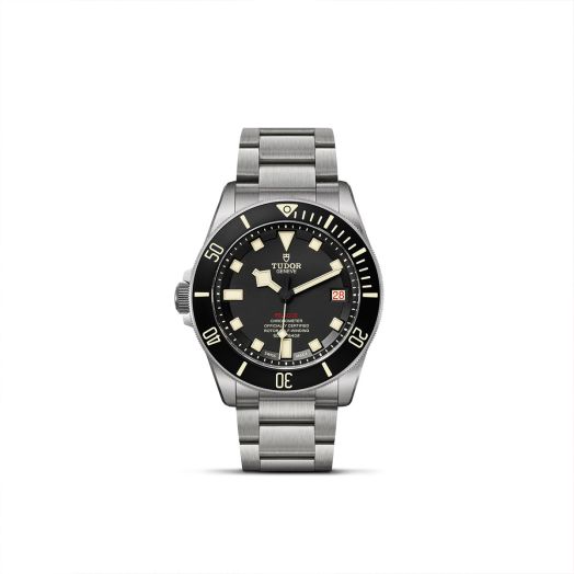TUDOR Pelagos LHD, 42MM Black Dial, Titanium Bracelet