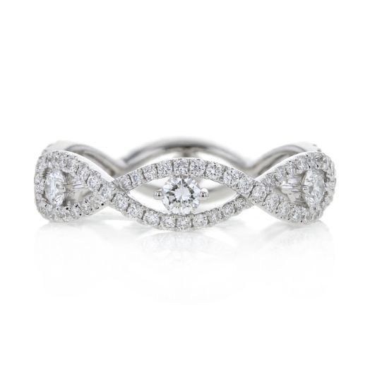 Diamond eternity band