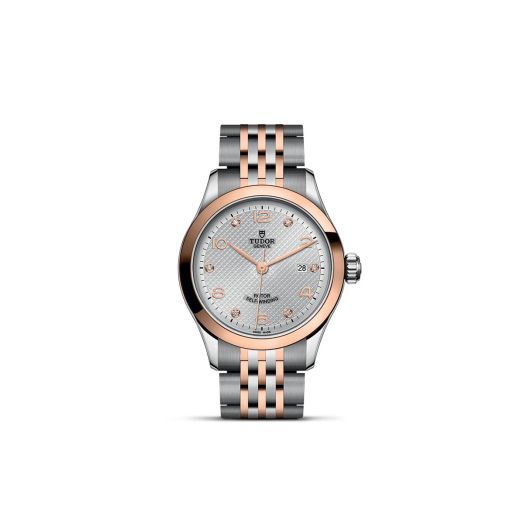 TUDOR 1926, 28MM Silver Diamond-Set Dial, Steel and Rose Gold Bracelet