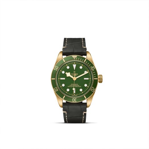 TUDOR Black Bay Fifty-Eight 18K, 39MM Green Dial, Alligator Bracelet