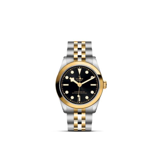 TUDOR Black Bay 31 S&G, 31MM Black Dial, Steel/Gold Bracelet