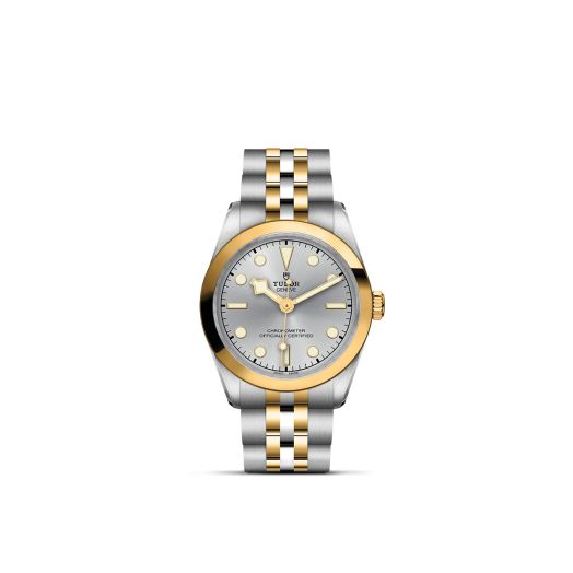 TUDOR Black Bay 31 S&G, 31MM Silver Dial, Steel/Gold Bracelet