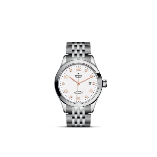 TUDOR 1926, 28MM White Diamond-Set Dial, Steel Bracelet