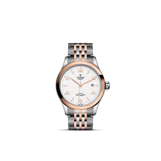 TUDOR 1926, 28MM White Dial, Rose Gold, Steel and Rose Gold Bracelet