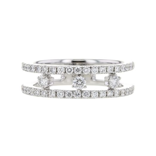 Diamond slider ring