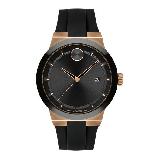 Bronze stainless steel watch