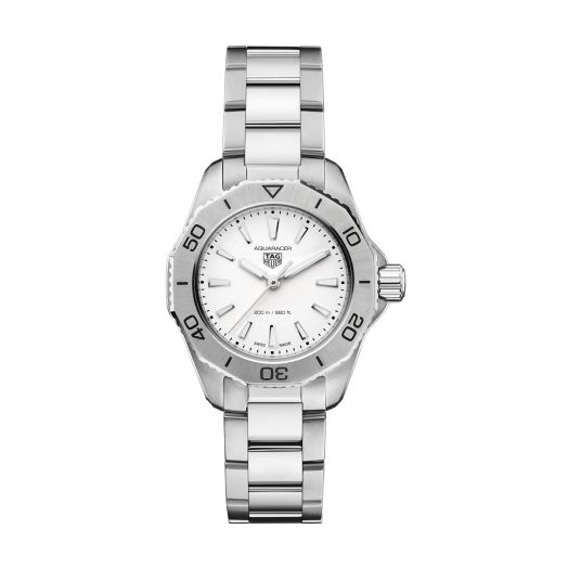 Tag Heuer white dial watch