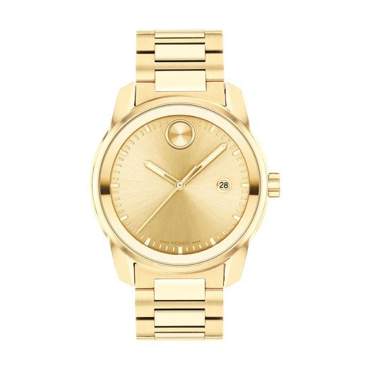 Yellow gold plated Movado watch