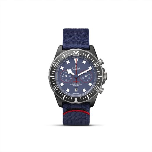 watch with blue strap