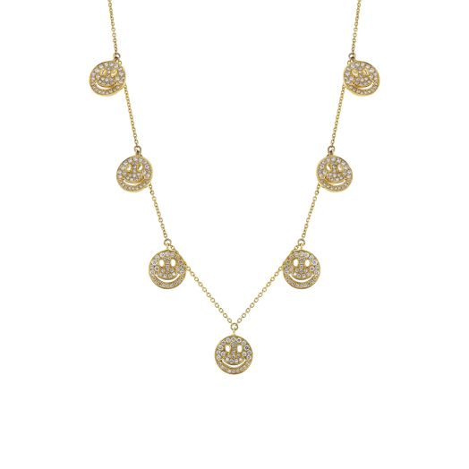 Smile station necklace