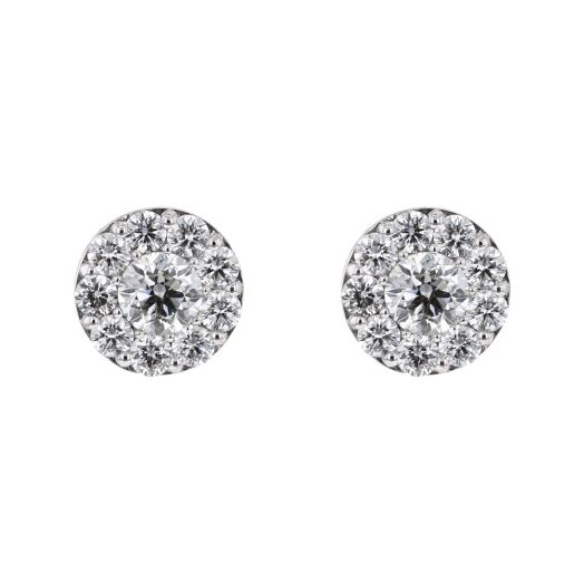 Diamond cluster studs