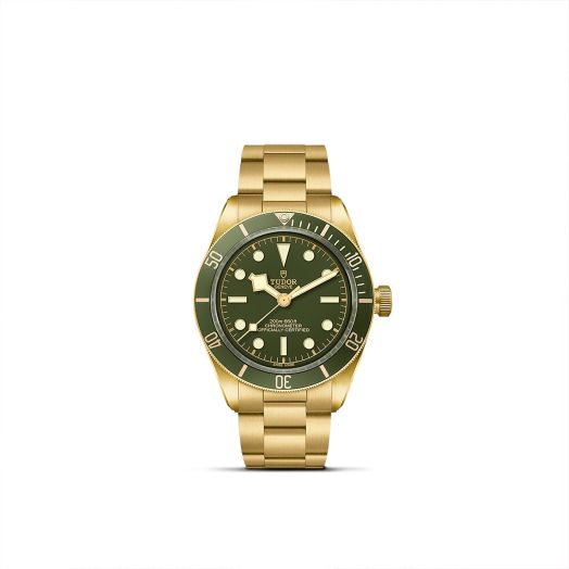 TUDOR Black Bay 58 18K, 39MM Green Dial, 18K Yellow Gold Bracelet