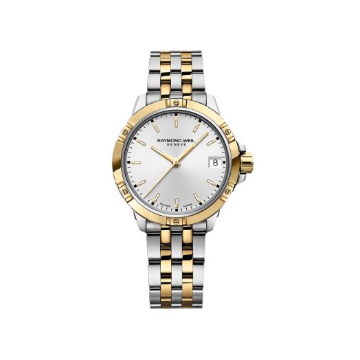 Two-tone women watch