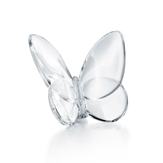 clear butterfly figurine 
