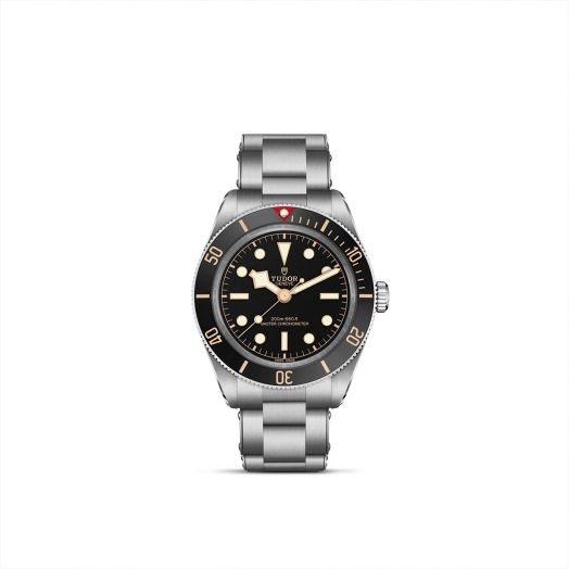 tudor watch with black dial
