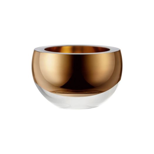 small decorative bowl in gold