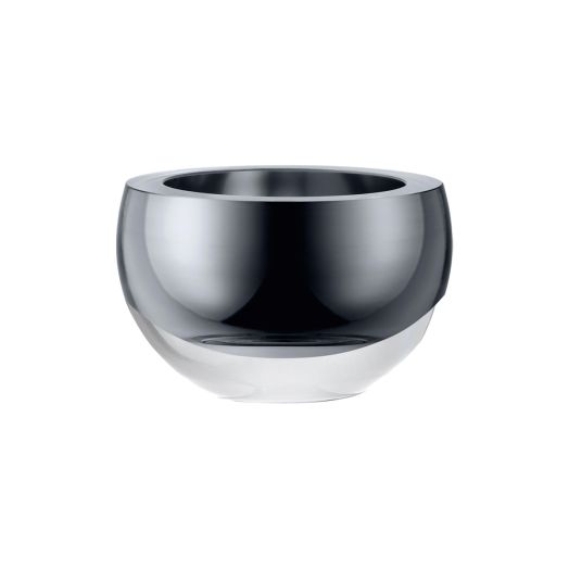 glass bowl with black details
