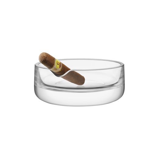 glass cigar ashtray