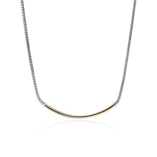 Two-tone chain necklace