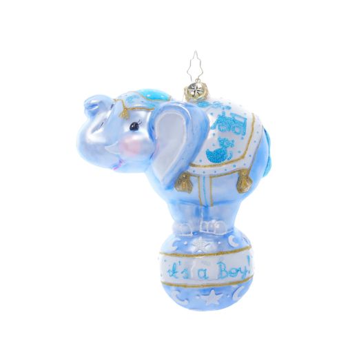 Baby boy ornament