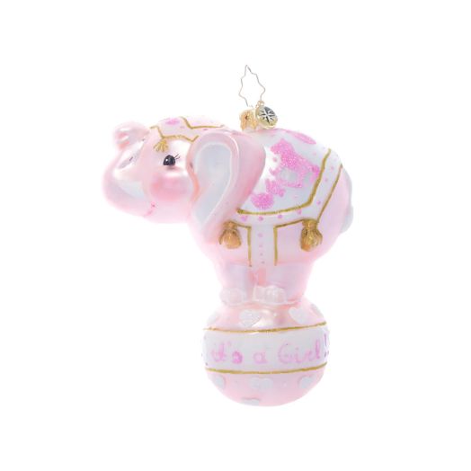 Baby girl ornament