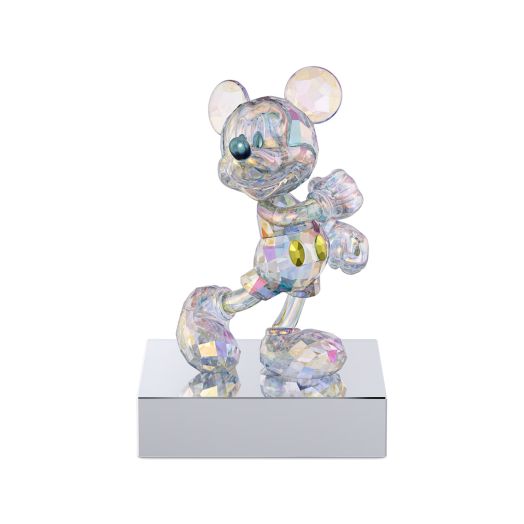 Crystal mickey mouse figurine