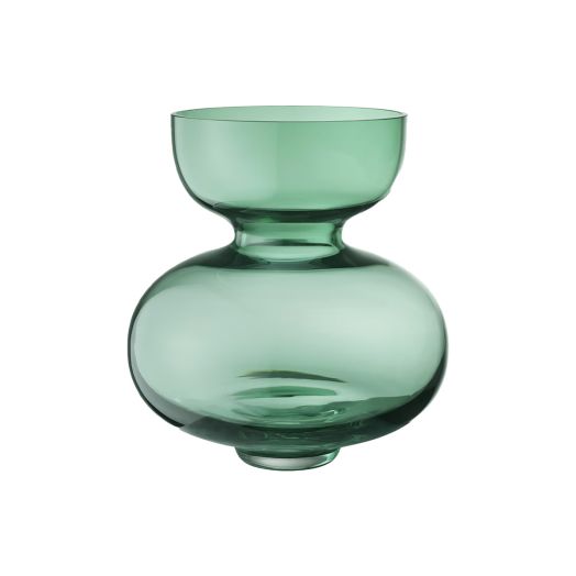 Green vase
