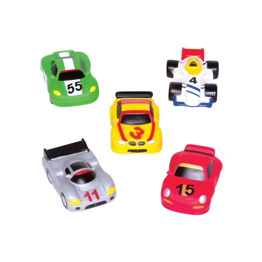 Baby car bath toys, set of 5