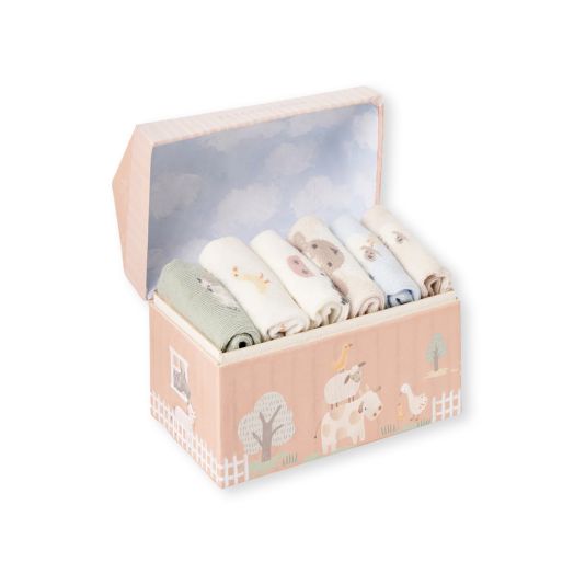 Baby farm animal socks