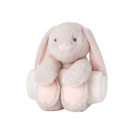 Bunny stuffed animal with blanket